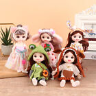 For Girls Birthday Gift New 16CM Mini Dolls Princess DIY Dress Up Toys