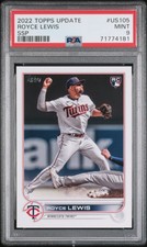 2022 Topps Update Royce Lewis SSP Rookie Card RC #US105 PSA 9 Mint