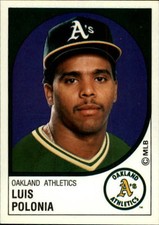 1988 Panini Stickers #177 Luis Polonia 