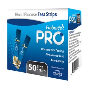 Embrace PRO Test Strips 50 ct - Picture 1 of 2
