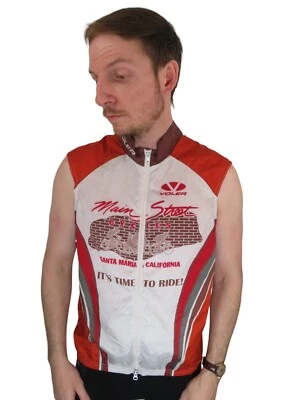 Vintage Made In USA Voler Sleeveless Cycling Bike Jersey Wind Vest Mens Sz Large - Image 1 of 4