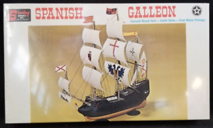 "Sterling Models Inc." Spanish Galleon Wood Model Kit G1 Length 10" New Sealed