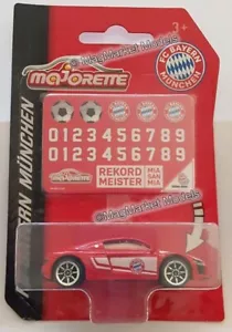 MAJORETTE · AUDI R8 COUPE · FC BAYERN MUNICH · BRAND NEW IN SEALED PACK 🚗🚗⚽🏁 - Picture 1 of 3