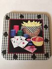 Longaberger Coasters In A Poker Theme