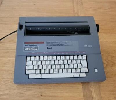 Smith Corona CX 380 Portable Word Processor Typewriter Vintage Spares or Repair - Image 1 of 3