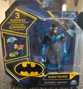 DC Batman 2021 Bat-tech Nightwing 4-inch Action Figure by Spin Master - Picture 1 of 5