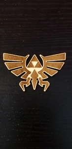 Legend of Zelda Royal Crest Magnet Laser Engraved Triforce - Picture 1 of 1