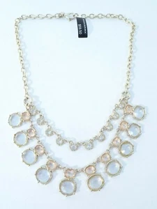 Banana Republic Damen Kristall zweilagig Gebot Halskette Neu mit Etikett 59,50 - Bild 1 von 5