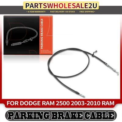 Rear Right Parking Brake Cable for Dodge Ram 2500 Ram 3500 2003-2007 2009-2010 - Image 1 of 4
