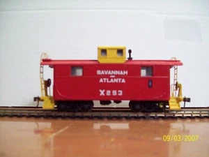 SAVANNAH and ATLANTA CABOOSE X 253 - Picture 1 of 5