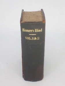 1868 "Homer's Iliad" "The Iliad" Trans By Alexander Pope A H Barnes & Co I & II - Picture 1 of 10