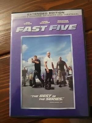 Fast Five (DVD, 2011, Rated/Unrated) - Image 1 of 2