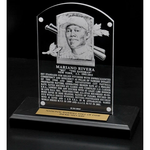 Mariano Rivera Acrylic Replica Hall of Fame Plaque  collectible Cover