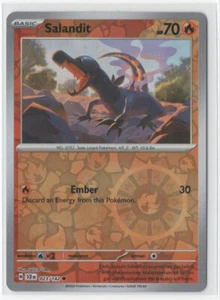 Pokemon Corona Estelar - 023/142 Salandit Holograma Inverso - Imagen 1 de 1