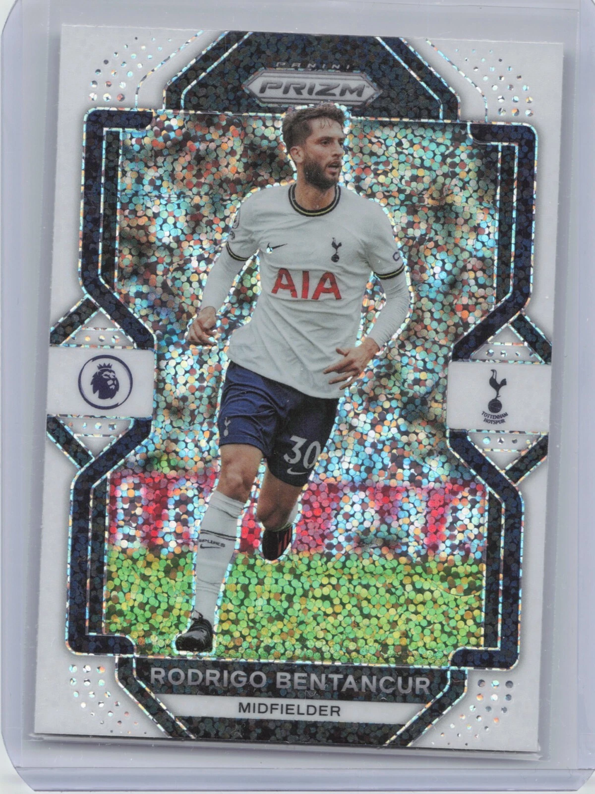 rodrigo bentancur 2022-23 Panini Premier League Prizm EPL White Sparkle No.297