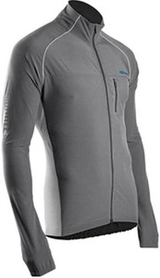 SUGOI RSR Jacket Mens Large Concrete Gray Run Ride Outdoor Reflective Repels - Image 1 of 4