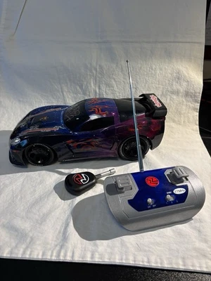 2008 Corvette Ridemakerz Remote Controlled with Remote & Key Used Not Working - Image 1 of 4