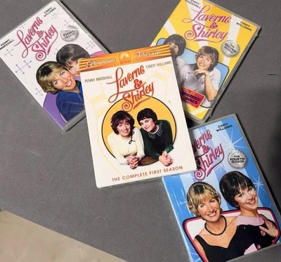 Laverne  And Shirley’s Complete Dvd Set Of Seasons 1, 2, 3, & 4 - Image 1 of 4