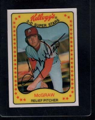 1981 Kellogg #37 Tug McGraw  NM/NM+ X2958938 - Image 1 of 3