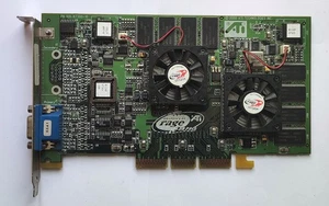 RARE! ATi Rage Fury MAXX 64MB AGP VGA Card - Test OK! 071 - Picture 1 of 4