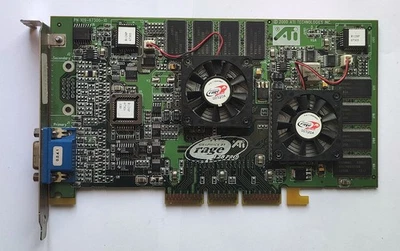 RARE! ATi Rage Fury MAXX 64MB AGP VGA Card - Test OK! 071 - Image 1 of 4