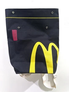 McDonald's Mochila Negra Bolso de Hombro Mochila para Escuela y Viaje - Nuevo - Imagen 1 de 3