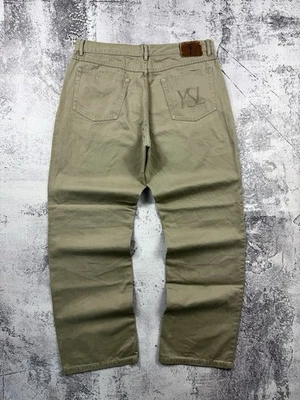 Vintage Yves Saint Laurent YSL Big Logo Pants Mens Size 36x32 - Image 1 of 4