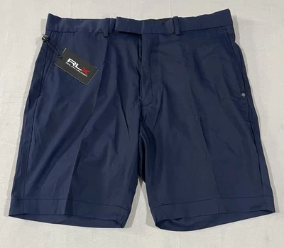 RLX Ralph Lauren Men’s Size 33 Golf Shorts Tailored Fit Navy Blue 9” Inseam NWT - Image 1 of 4