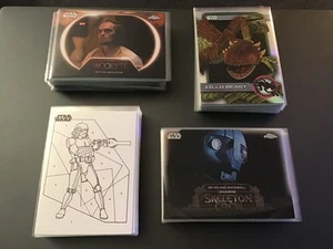 2025 Topps Chrome Star Wars INSERTS pick a card finish your set - Bild 1 von 189