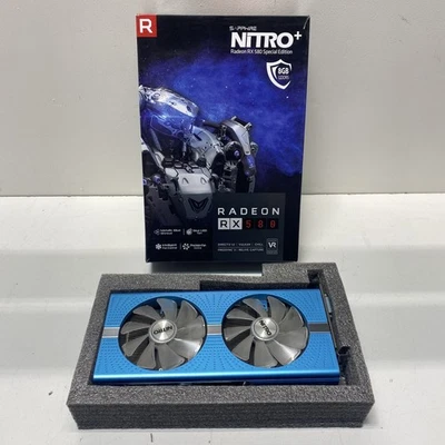 Sapphire Nitro + Radeon Rx 580 8G Special Edition Graphics Video Card - Image 1 of 4