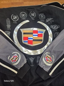 Vintage Cadillac Race Jacket JH Design Size 3LX Racing Car - Picture 1 of 24
