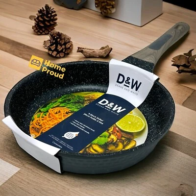 Skillet Frying Pan Nonstick 9.5 Inch Deane & White Heavy Duty Kitchen Cookware
