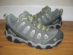 Oboz Sawtooth 2 grün gelb niedrig trocken Wanderschuhe Stiefel NEU Damen 7M (W6) - Bild 1 von 13