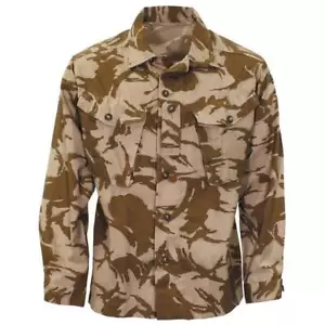 Abrigo/chaqueta camuflada genuina del ejército británico desierto, XL/largo, estado nuevo, envío gratuito - Imagen 1 de 7