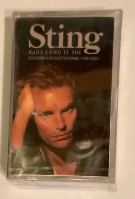 STING-NADA COMO EL SOL-1988 A&M CASSETTE-BRAND NEW-FACTORY SEALED-MEGA RARE - Image 1 of 2