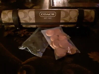 罕见限量版教练旅行跳棋游戏皮革“优秀” — 第 1/4 张图片