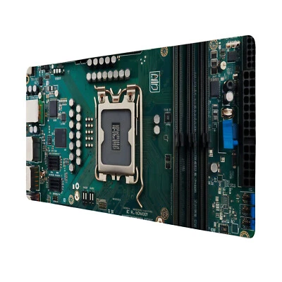 Motherboard Schreibtischunterlage 69x31cm XXL Mauspad - Technologisches Design - Bild 1 von 4