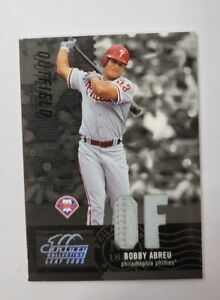 2005 Leaf Century Collection Materials Die-Cut Position 165/250 Bobby Abreu #53
