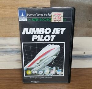 Logiciel d'ordinateur domestique Jumbo Jet Pilot Atari 400/800 Thorn EMI jeu vidéo ~ très bon état