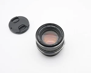 Lente Carl Zeiss Planar f/1,8 50 mm con montaje Rollei QBM (#17012) - Imagen 1 de 10