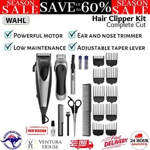 New Wahl Groom Pro Hair Clipper Combo All Purpose Trimmer Beard Ear Nose Cut Kit - Picture 1 of 12