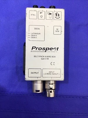 Prospect Electronics Belt Pack 4 Wire Box Type C1B - Image 1 of 4