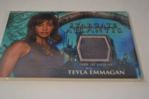 Stargate Atlantis Season 3 & 4 Costume Card Teyla Emmagan - Purple top - Picture 1 of 1