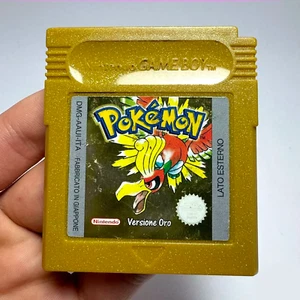 GIOCO POKEMON ORO NINTENDO GAME BOY 💎 100% ORIGINALE 💎 ADESIVO IN OTTIMO STATO - Imagen 1 de 6