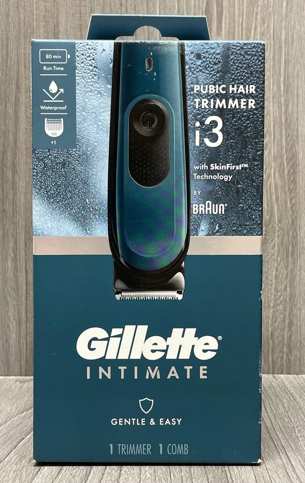 Gillette Braun Intimate i3 Pubic Hair Electric Trimmer