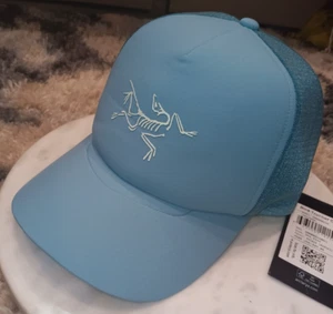 Neu ARCTERYX Vogel Trucker gebogene Mütze Kappe Einheitsgröße Farbe Trost - Bild 1 von 10