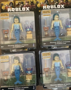 Roblox Neverland Lagoon Crown Collector Mermaid Actionfigur 4 Stück Celebrity - Bild 1 von 5