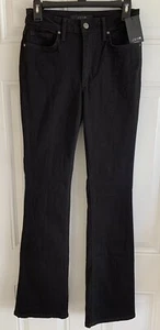 NWT Joes Jeans Women’s Boot Cut Tall Black Stretch Denim Mid Rise Pants 27x34 - Picture 1 of 12