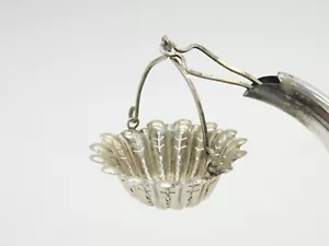 19th Century French .950 Silver Floral Form Spout Tea Strainer Antique c1880 - Picture 1 of 5