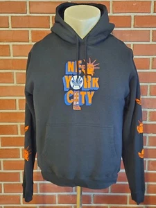 Felpa con cappuccio Adidas Statua della Libertà New York City Mets uomo media nuova senza etichette - Foto 1 di 9